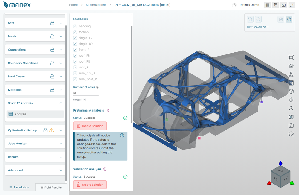 FEA analysis