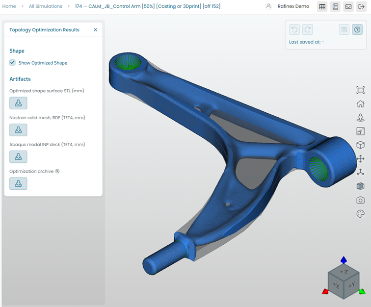 Suspension arm - 3d print
