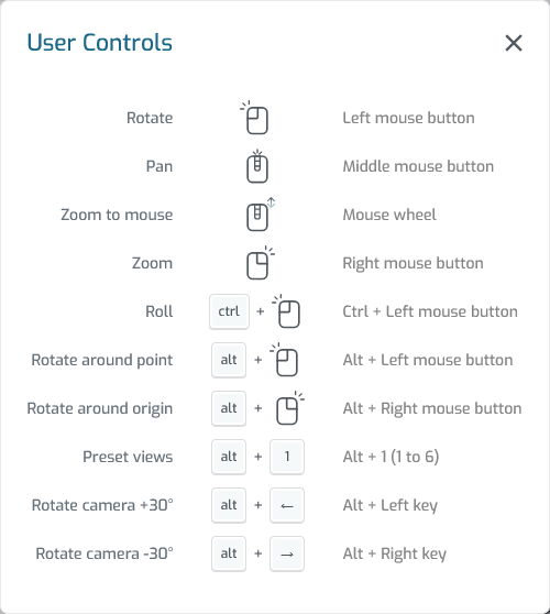 User Controls Icon